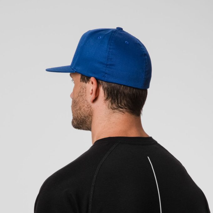 Crest Canvas Fitted Cap