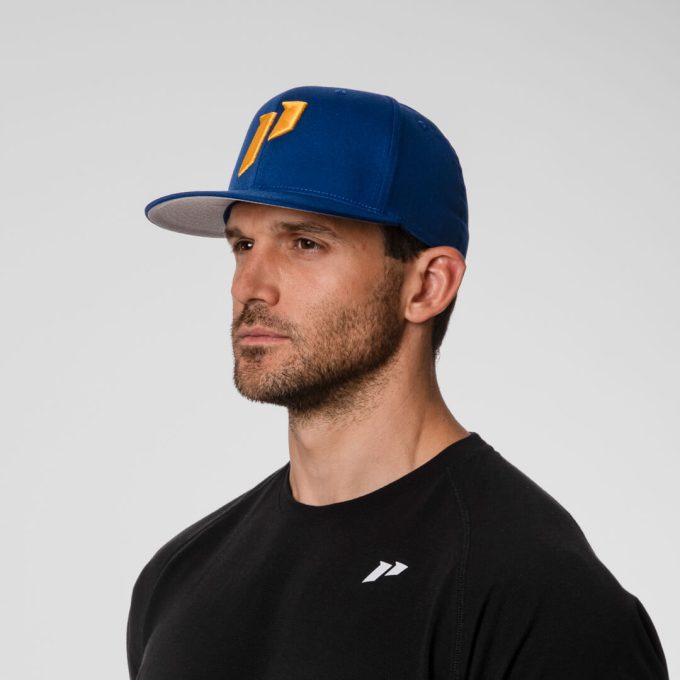 Crest Canvas Fitted Cap
