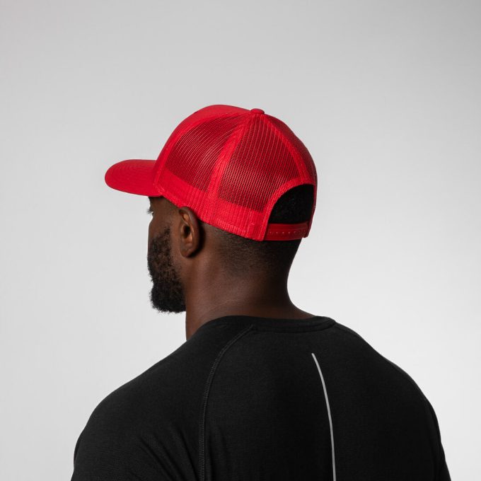 Energy Crest Cap - Red / White