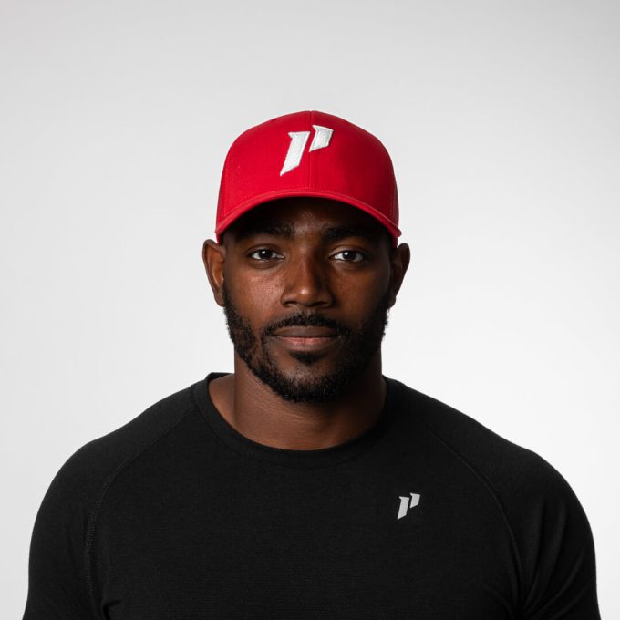 Energy Crest Cap - Red / White