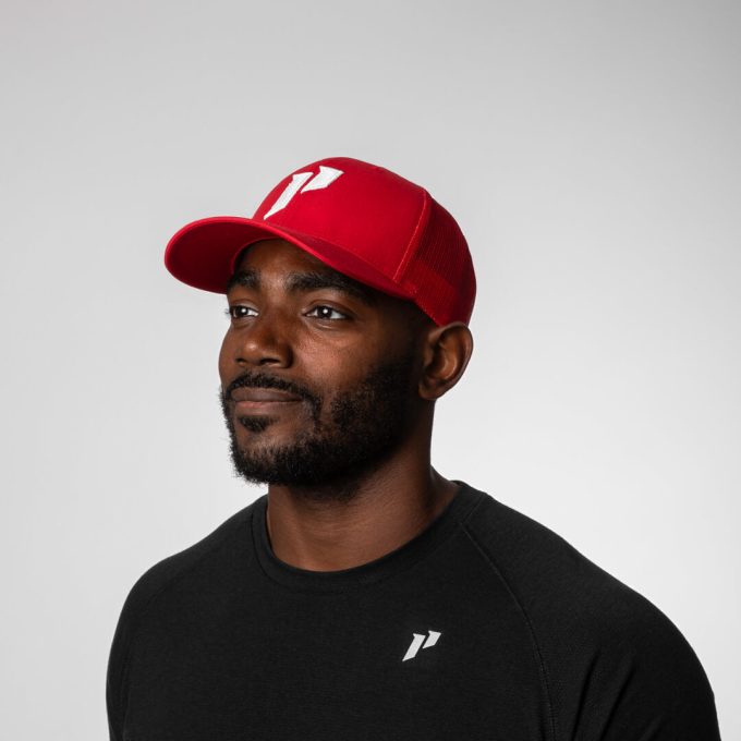 Energy Crest Cap - Red / White
