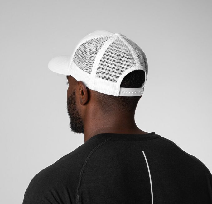 Energy Crest Cap - White